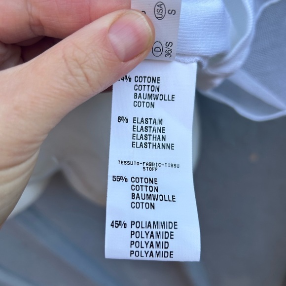 Fabiana Filippi Knit T Shirt Blouse, size 10 (fits small) - Picture 8 of 14